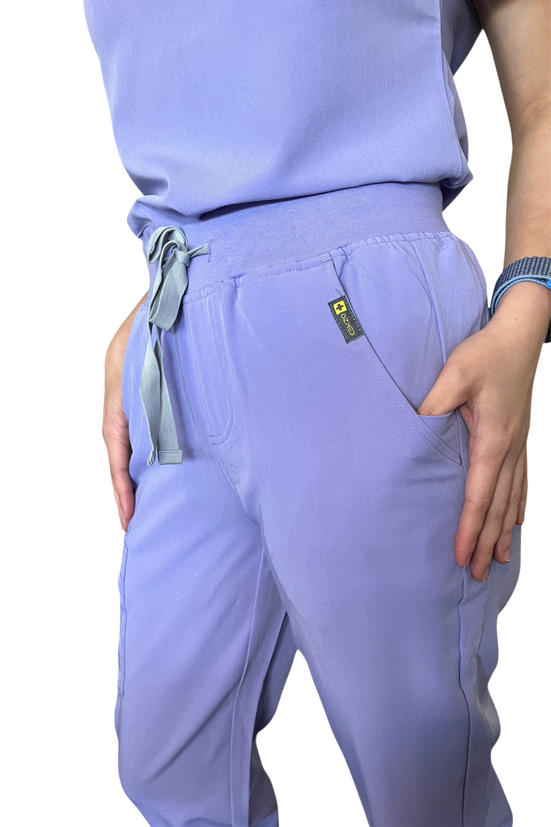 purple scrub pants joggers ozmed