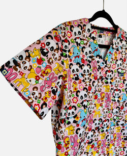 Panda Fun Scrubs