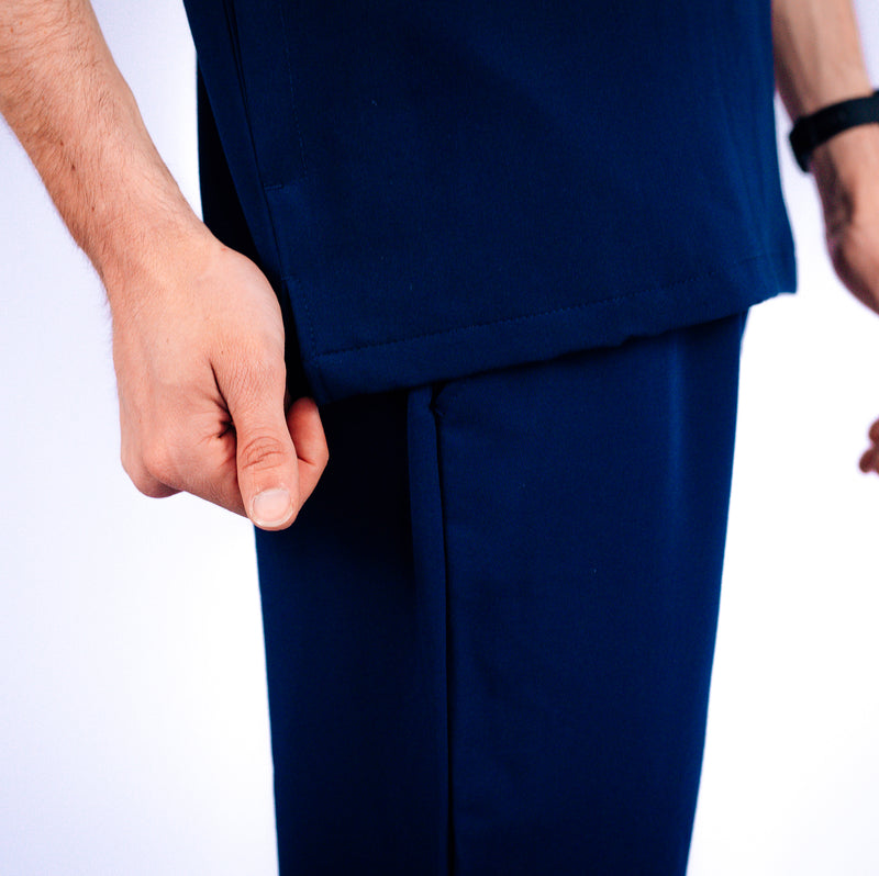 Navy Azure Jogger Scrub Pants