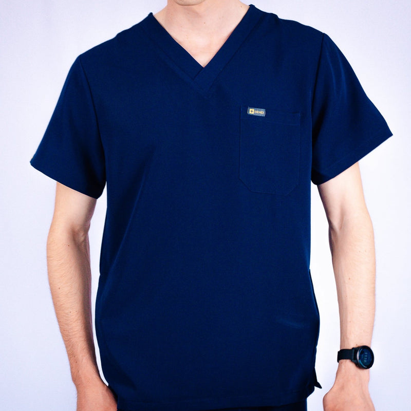 ozmed navy men scrubs