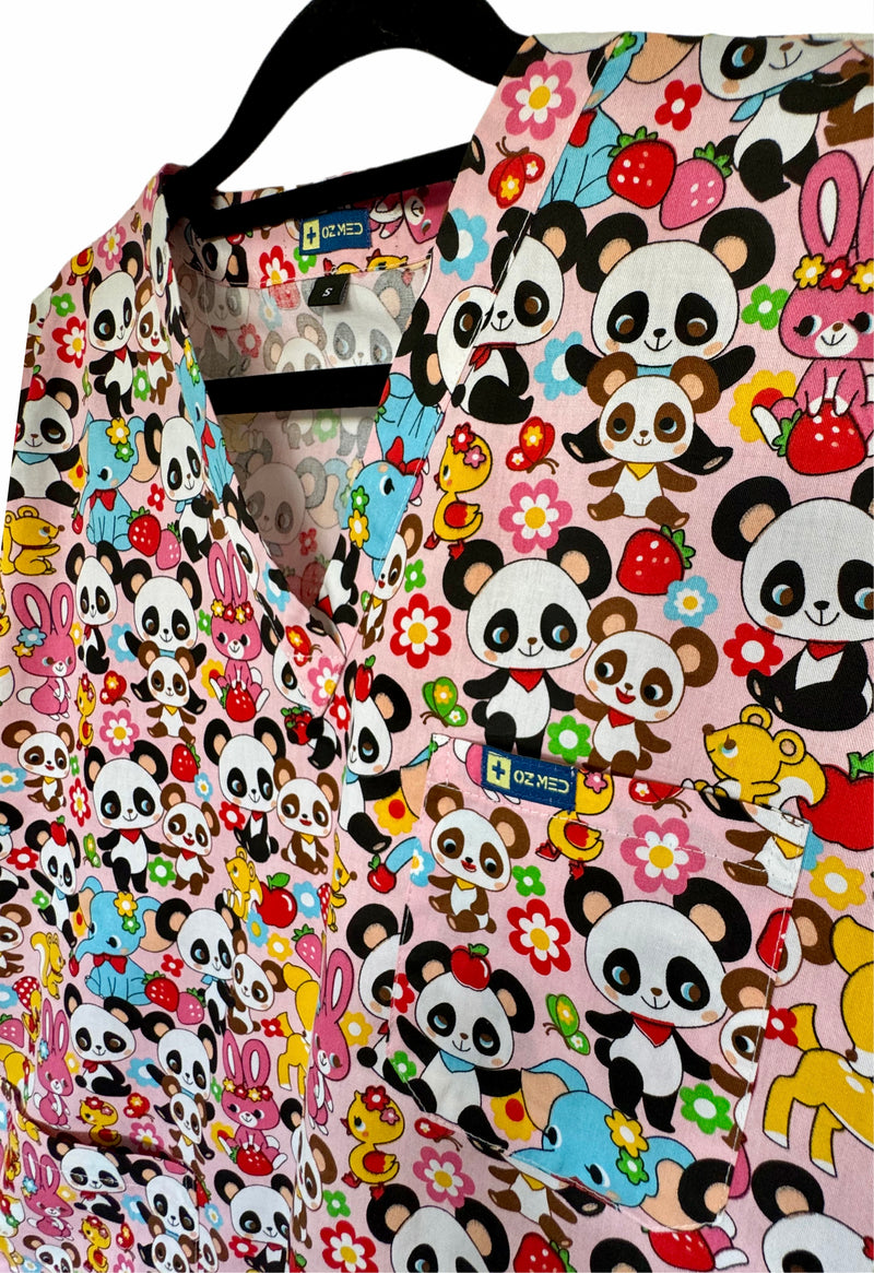 Panda Fun Scrubs