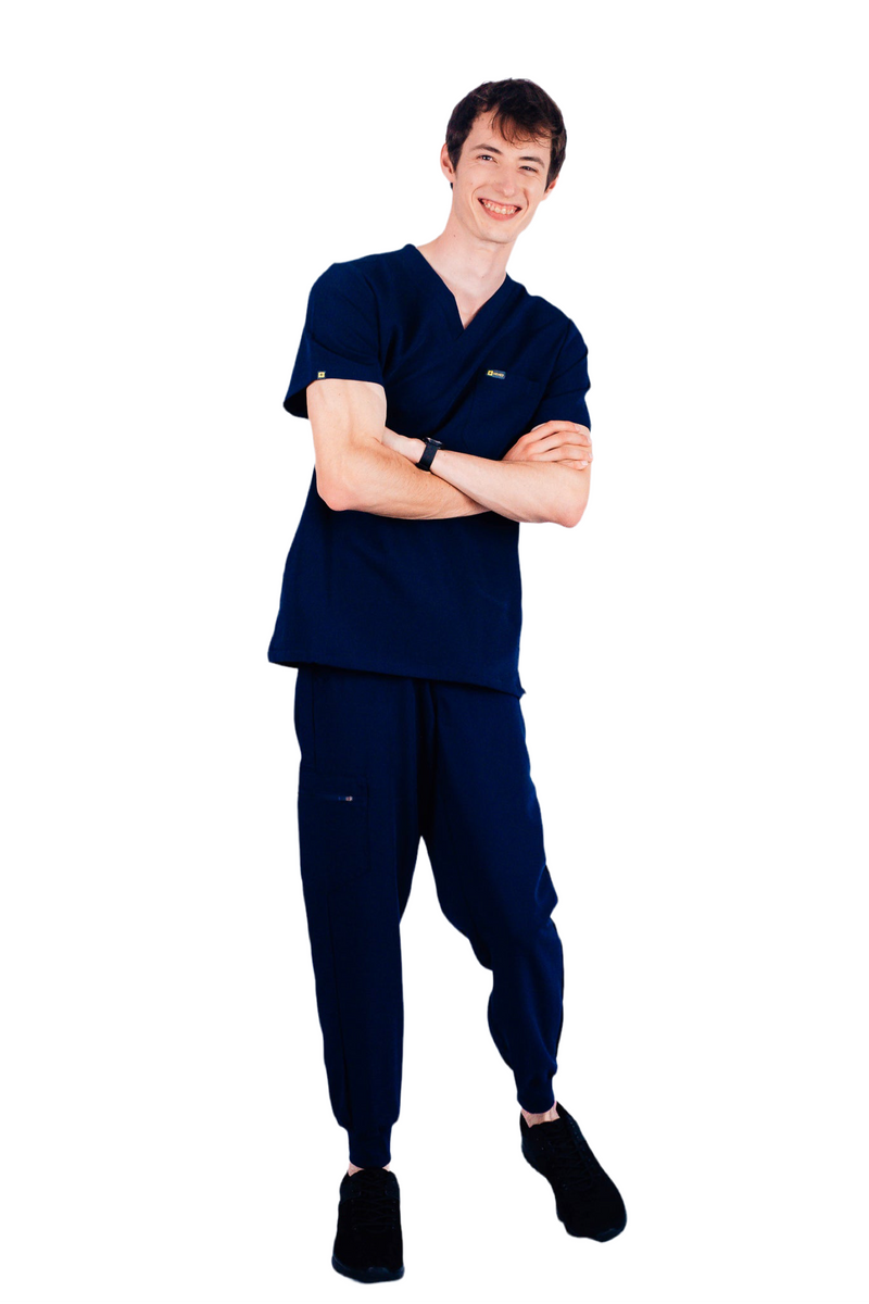 navy scrubs men ozmed