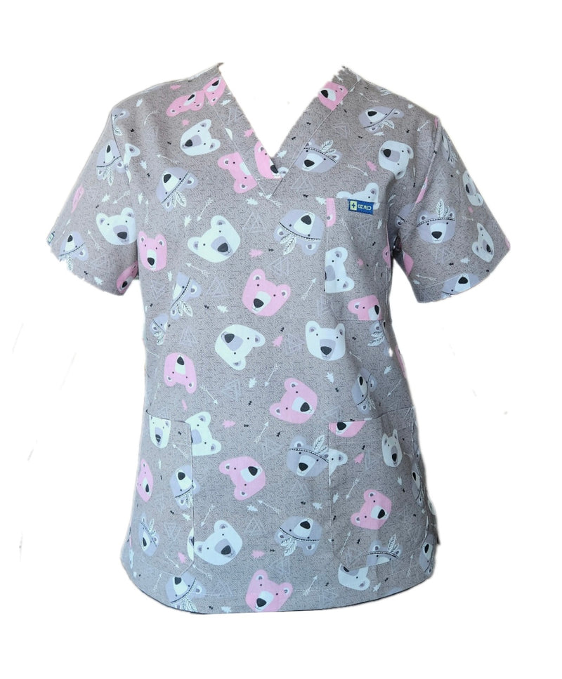 Fun printed scrubs