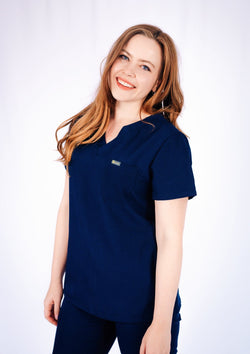 navy blue scrubs